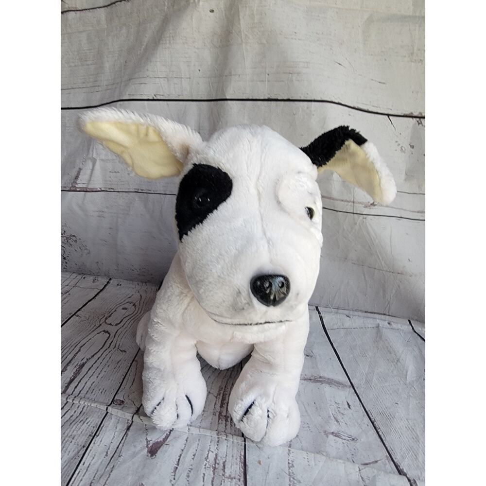 Little Rascals Pete the Pup Plush VTG 1986 King World Dog 12in Pit Bull